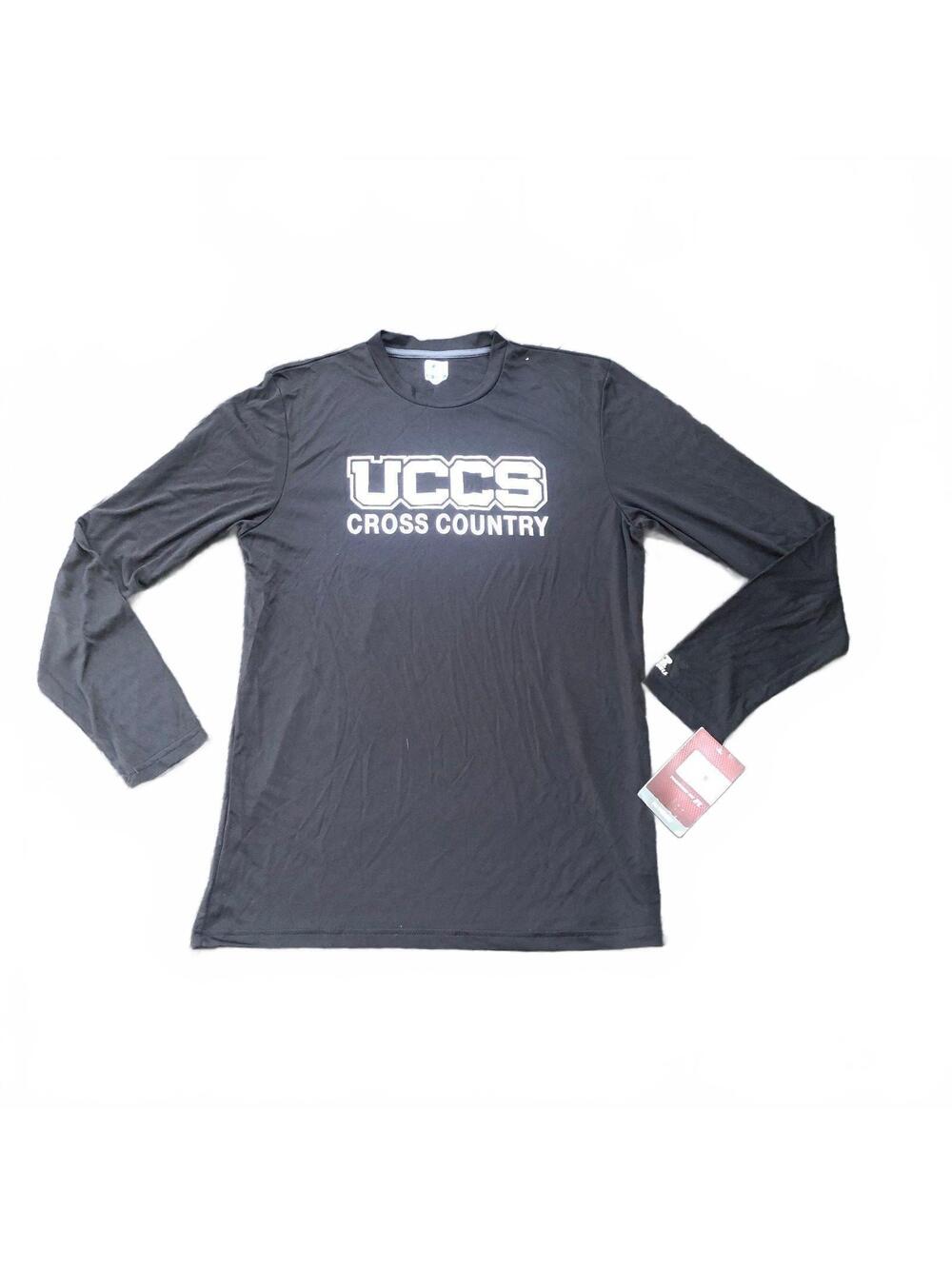 Russell Athletic Black UCCS Cross Country Long Sleeve Shirt Medium